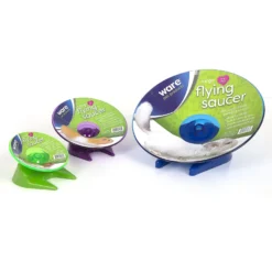 Ware Flying Saucer Small Animal Exercise Wheel, Color Varies -MiniMates Shop 101099 PT4. AC SS1800 V1668026615
