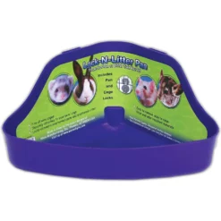 Ware Lock-N-Litter Small Animal Litter Pan, Color Varies