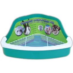 Ware Scatterless Lock-N-Litter Small Animal Litter Pan
