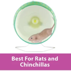 Kaytee Silent Spinner Small Animal Exercise Wheel -MiniMates Shop 101441 PT4. AC SS1800 V1629846116