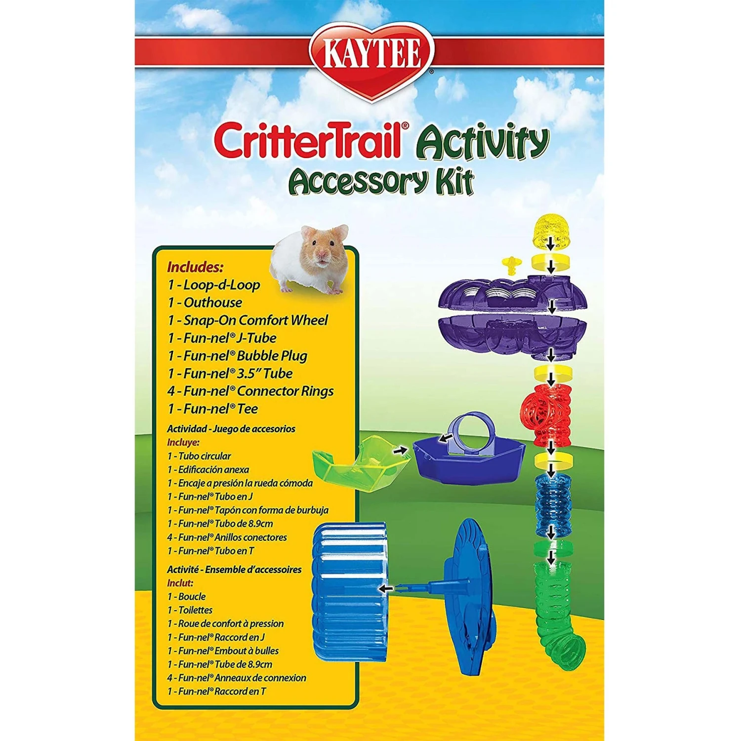 Kaytee CritterTrail Small Animal Accessory Kit 6 Kaytee CritterTrail Small Animal Accessory Kit - Image 6