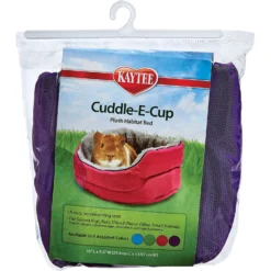 Kaytee Cuddle-E-Cup Plush Small Animal Bed
