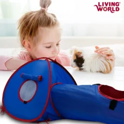 Living World Small Animal Tunnel, Color Varies -MiniMates Shop 101602 PT4. AC SS1800 V1627686705