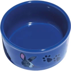 Kaytee Paw Print Small Animal Food & Water Bowl, Color Varies