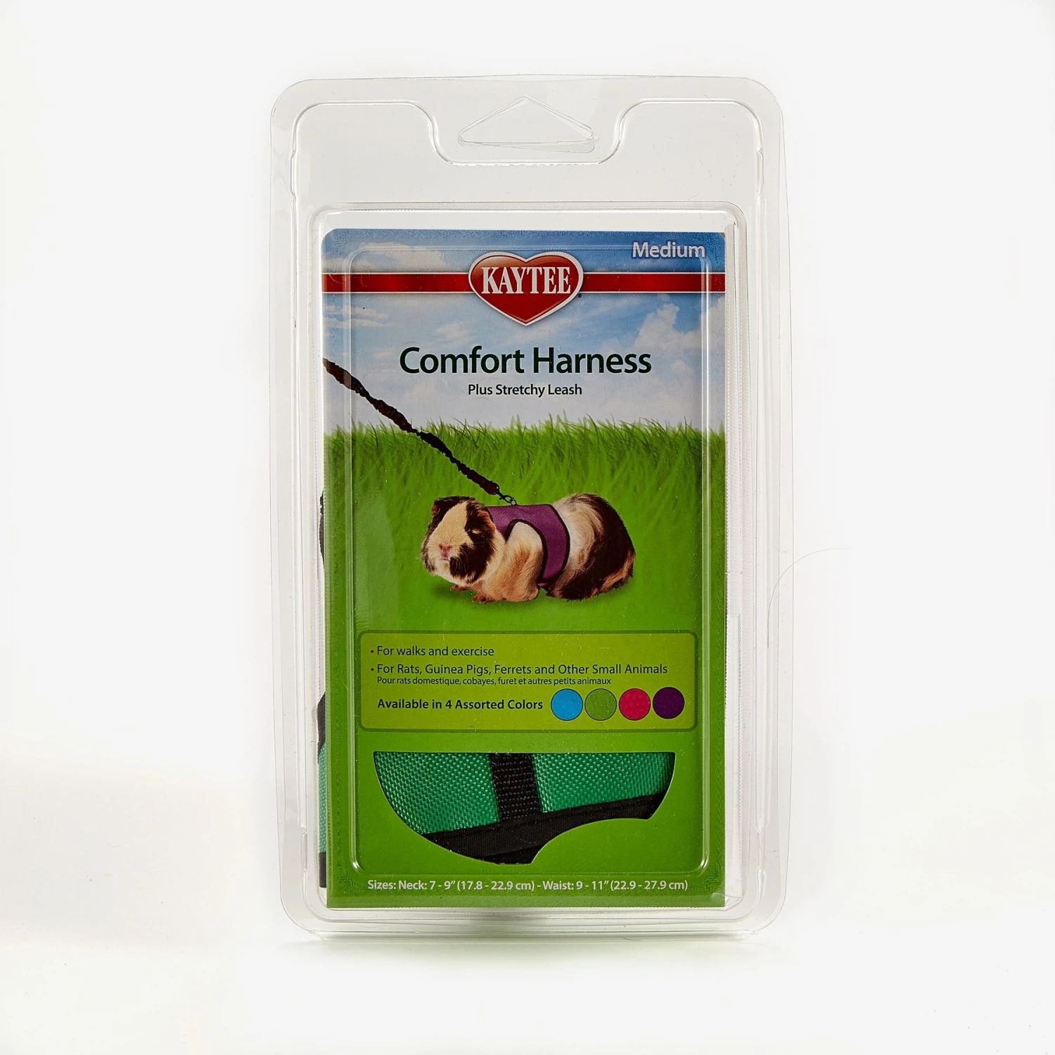 Kaytee Small Animal Harness & Stretchy Leash 1 Kaytee Small Animal Harness & Stretchy Leash