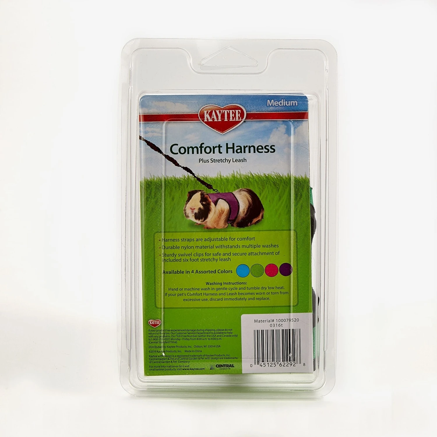 Kaytee Small Animal Harness & Stretchy Leash 2 Kaytee Small Animal Harness & Stretchy Leash - Image 2