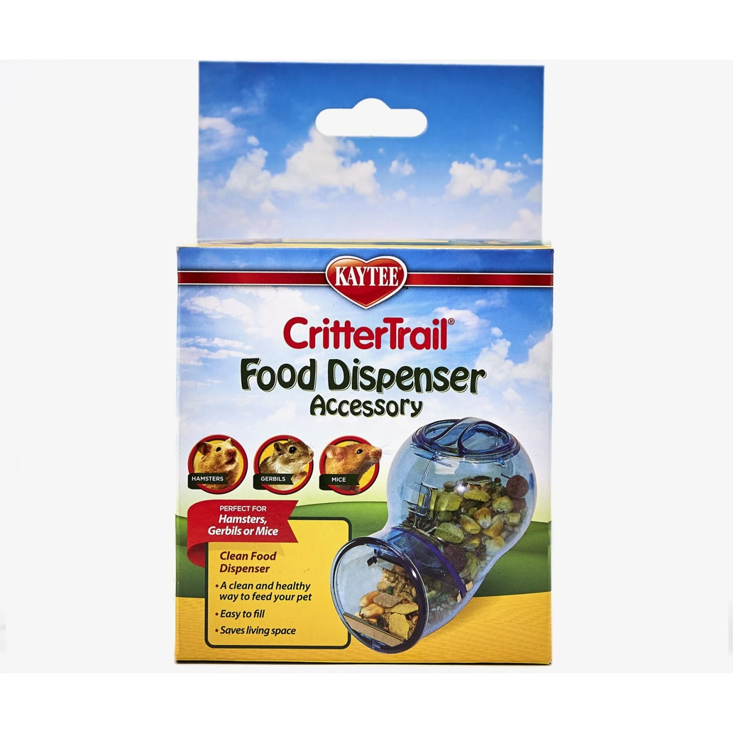 Kaytee CritterTrail Food Dispenser Small Animal Accessory 1 Kaytee CritterTrail Food Dispenser Small Animal Accessory