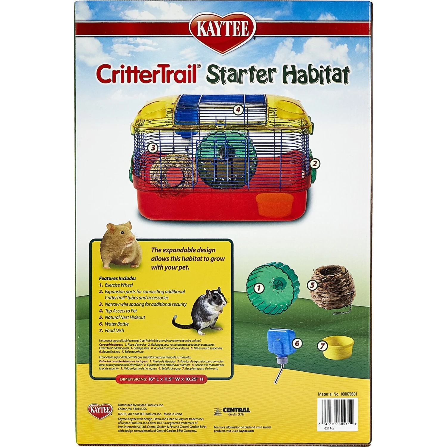 Kaytee CritterTrail Primary Small Animal Habitat 3 Kaytee CritterTrail Primary Small Animal Habitat - Image 3