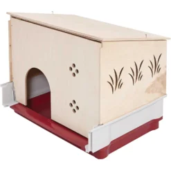 MidWest Wabbitat Deluxe Rabbit Home Wood Hut Expansion
