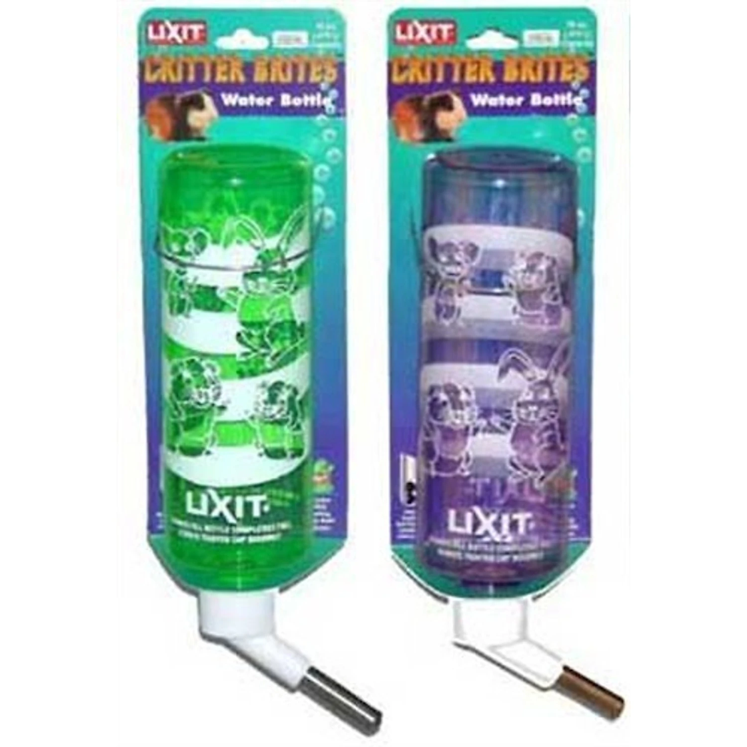 Lixit Critter Brites Guinea Pig Water Bottle, Color Varies 2 Lixit Critter Brites Guinea Pig Water Bottle, Color Varies - Image 2