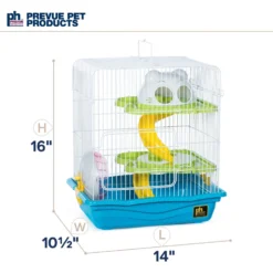 Prevue Pet Products Blue Hamster Haven 13 Prevue Pet Products Blue Hamster Haven -MiniMates Shop 106056 PT5. AC SS1800 V1670260078