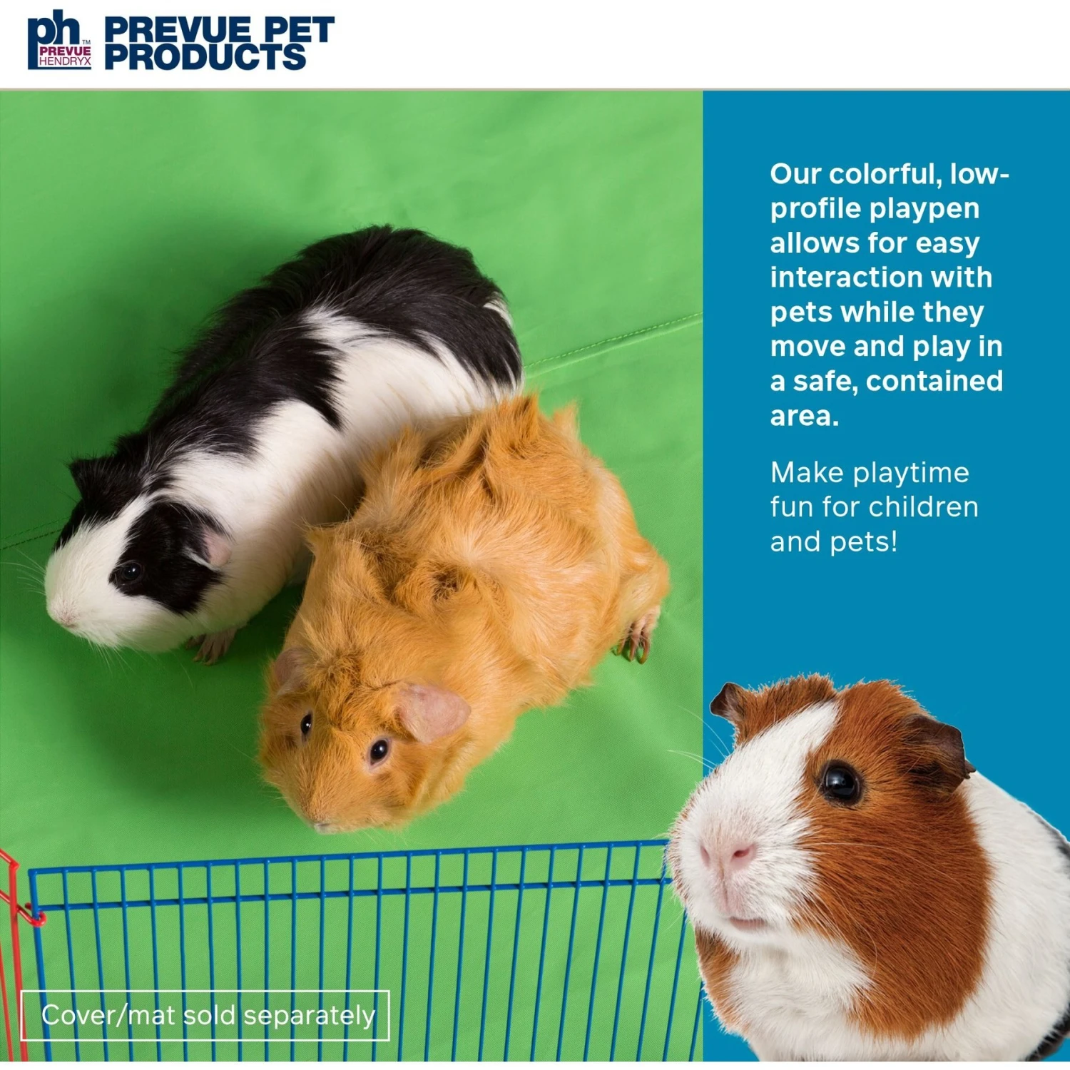 Prevue Pet Products Multi-Color Small Animal Playpen 3 Prevue Pet Products Multi-Color Small Animal Playpen - Image 3