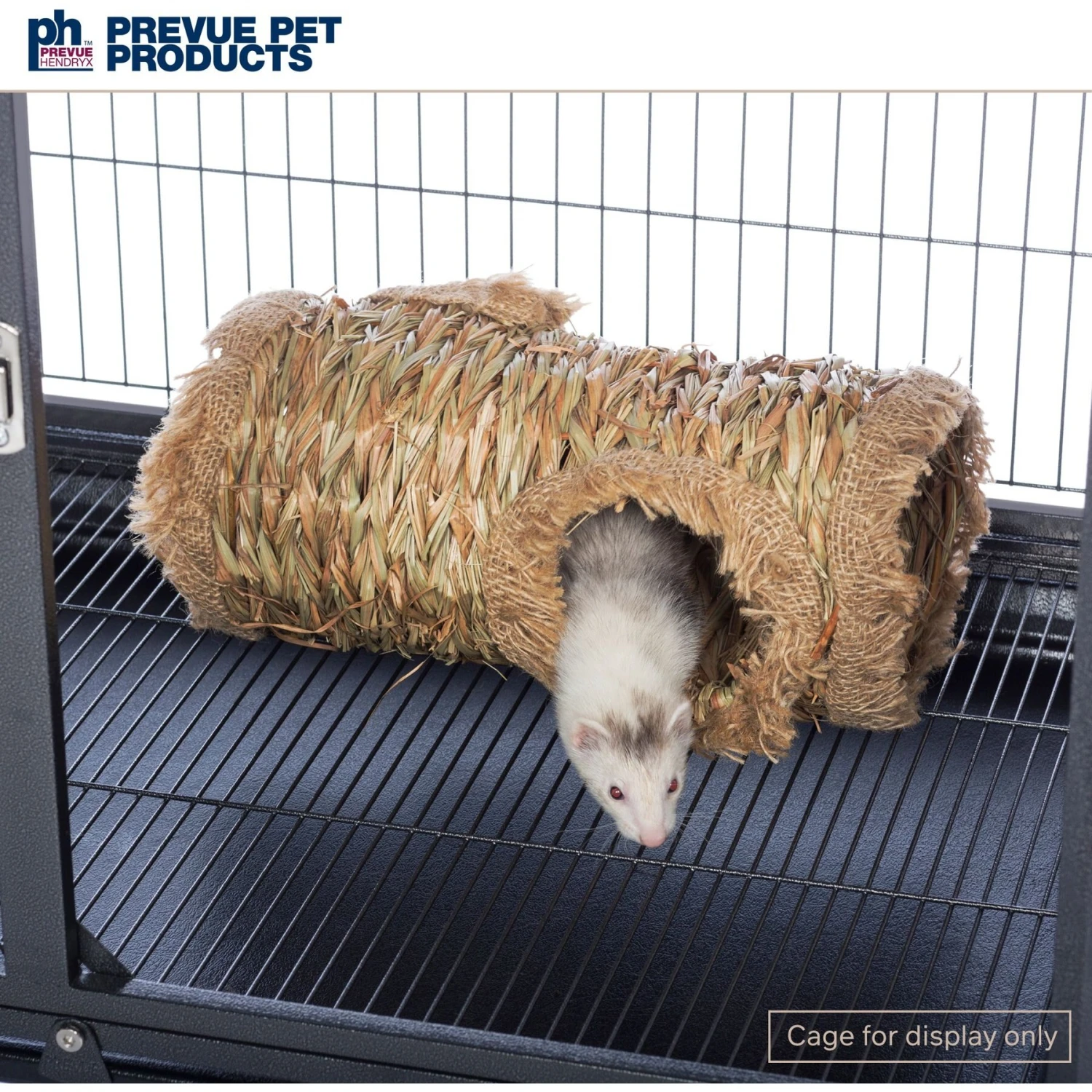 Prevue Pet Products Nature's Hideaway Grass Tunnel Small Animal Toy 4 Prevue Pet Products Nature's Hideaway Grass Tunnel Small Animal Toy - Image 4