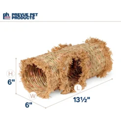 Prevue Pet Products Nature's Hideaway Grass Tunnel Small Animal Toy 15 Prevue Pet Products Nature's Hideaway Grass Tunnel Small Animal Toy -MiniMates Shop 106101 PT6. AC SS1800 V1678975020