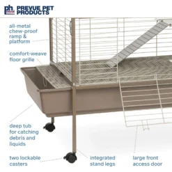 Prevue Pet Products Small Animal Cage -MiniMates Shop 106105 PT5. AC SS1800 V1685730898