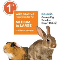 Prevue Pet Products Small Animal Cage -MiniMates Shop 106105 PT7. AC SS1800 V1685730898