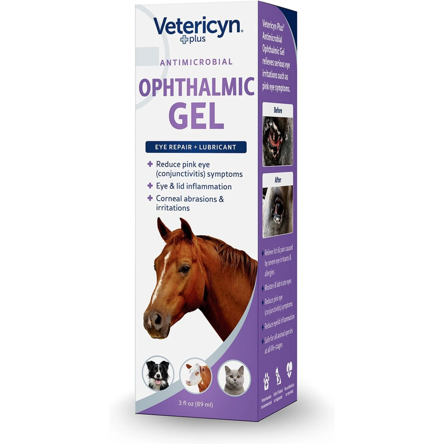 Vetericyn Plus Antimicrobial Ophthalmic Pet Gel 3 Vetericyn Plus Antimicrobial Ophthalmic Pet Gel - Image 3