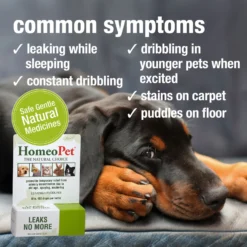 HomeoPet Leaks No More Homeopathic Medicine For Incontinence For Birds, Cats, Dogs & Small Pets -MiniMates Shop 110679 PT2. AC SS1800 V1487771812