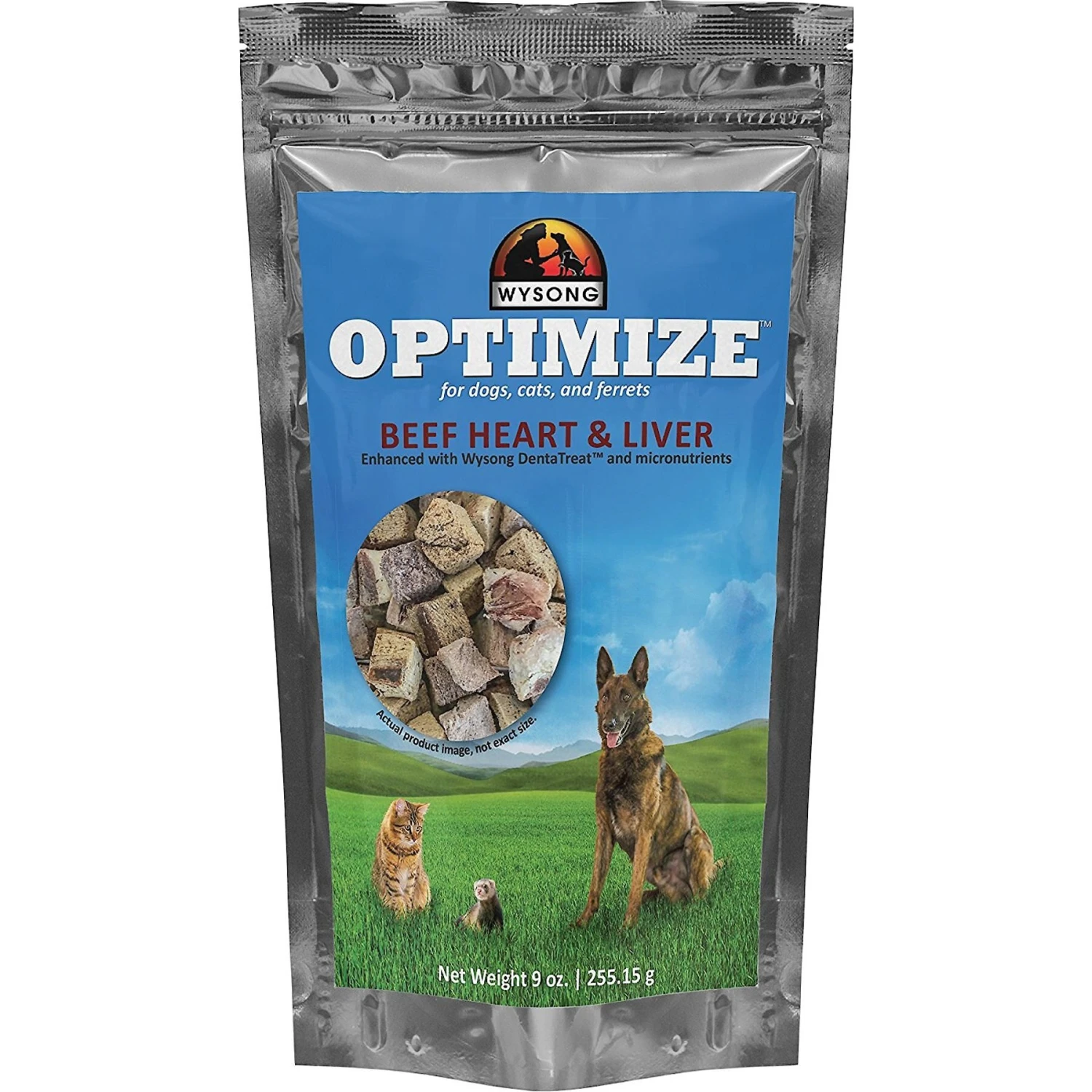 Wysong Optimize Beef Heart & Liver Dog, Cat & Ferret Food Topper 1 Wysong Optimize Beef Heart & Liver Dog, Cat & Ferret Food Topper