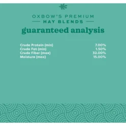 Oxbow Animal Health Oxbow Hay Blends Western Timothy & Orchard -MiniMates Shop 117924 PT4. AC SS1800 V1661823430