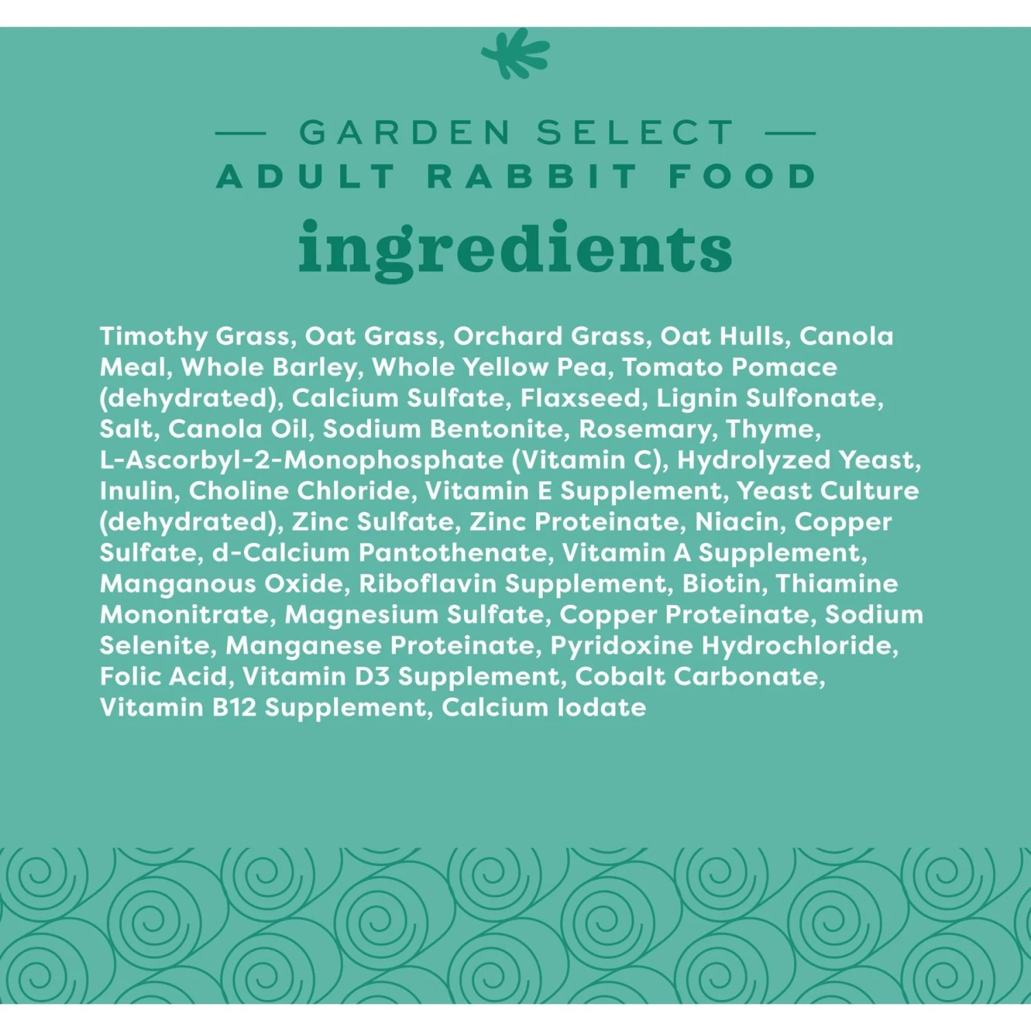 Oxbow Garden Select Adult Rabbit Food 4 Oxbow Garden Select Adult Rabbit Food - Image 4