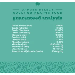 Oxbow Garden Select Adult Guinea Pig Food -MiniMates Shop 117930 PT4. AC SS1800 V1661823356