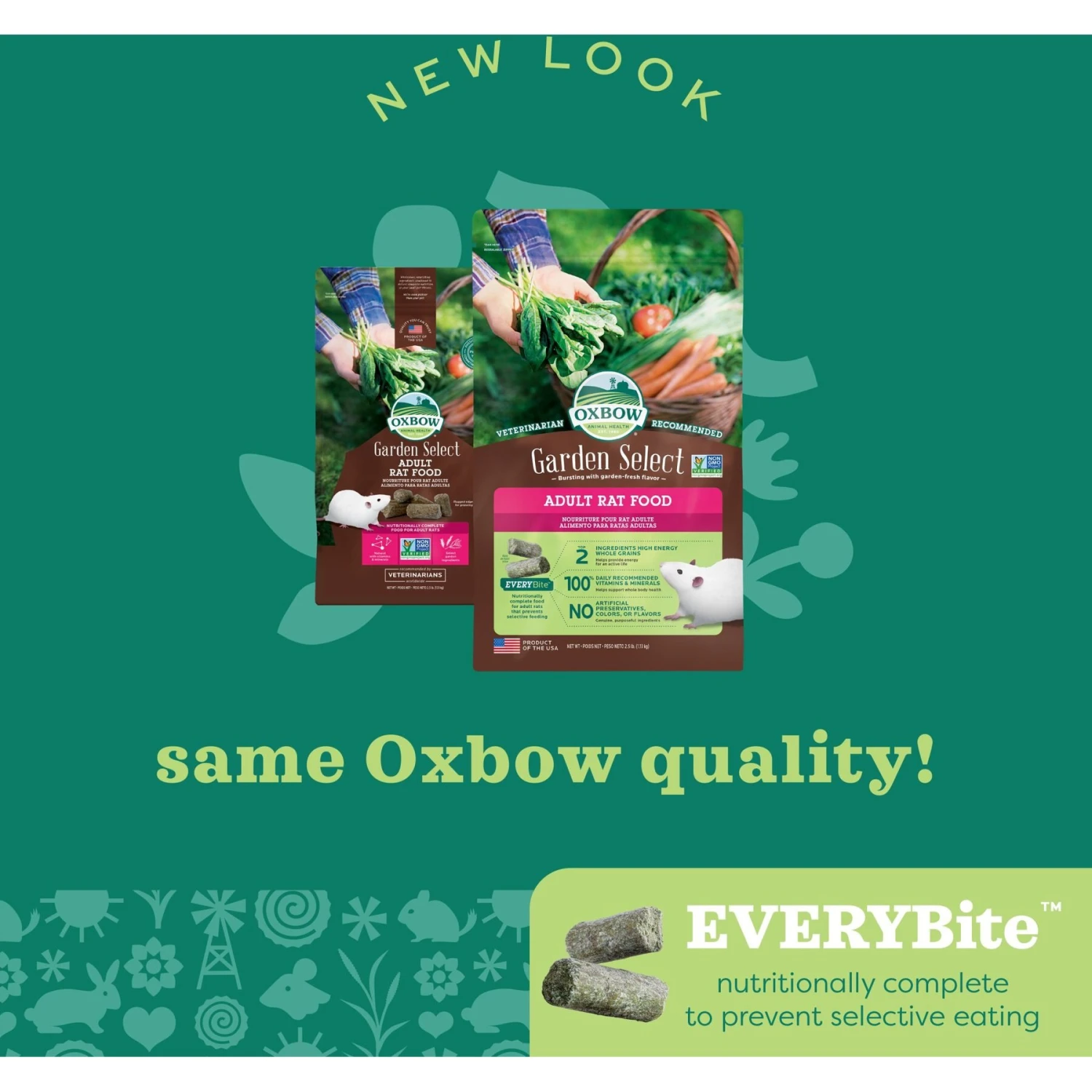 Oxbow Garden Select Adult Rat Food 7 Oxbow Garden Select Adult Rat Food - Image 7