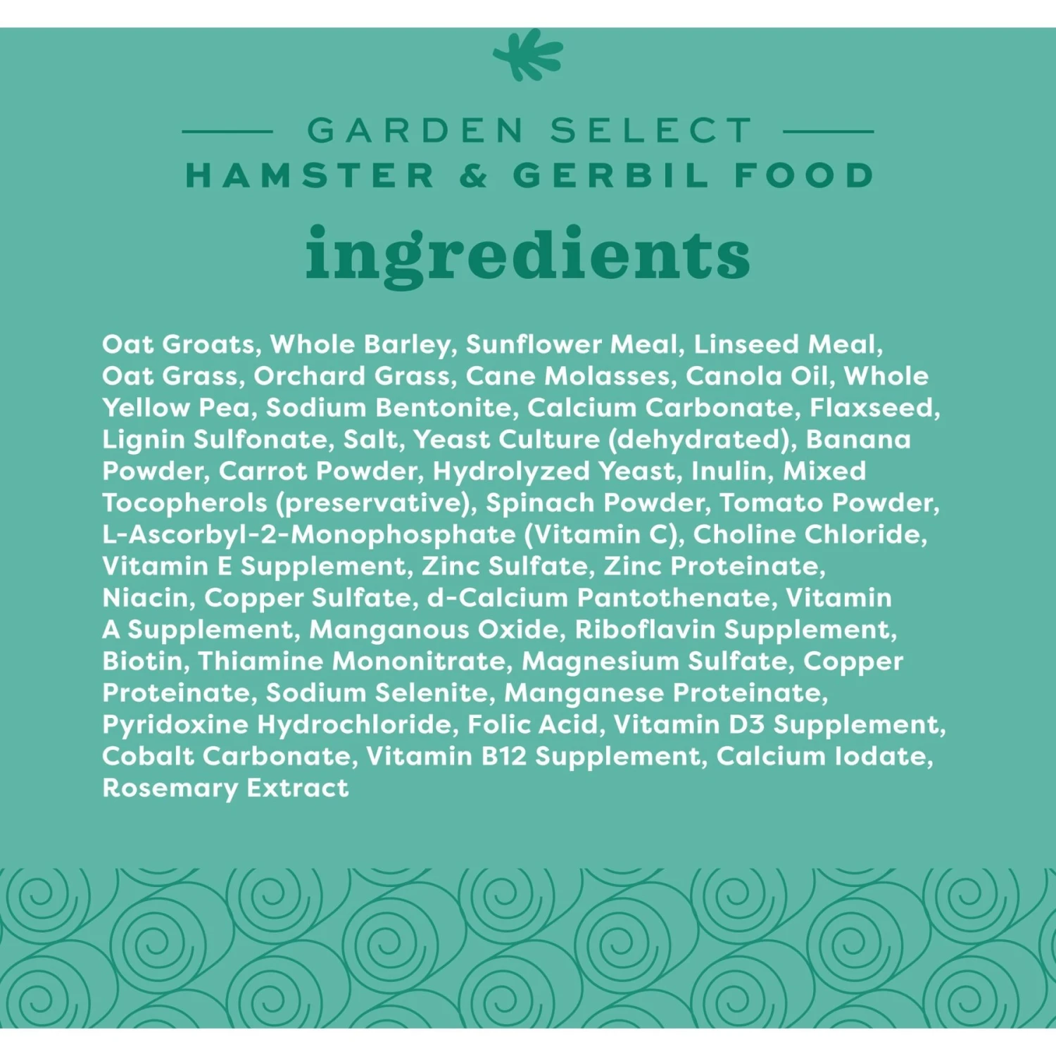 Oxbow Garden Select Gerbil & Hamster Food 4 Oxbow Garden Select Gerbil & Hamster Food - Image 4