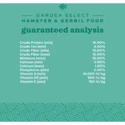 Oxbow Garden Select Gerbil & Hamster Food 13 Oxbow Garden Select Gerbil & Hamster Food -MiniMates Shop 117941 PT4. AC SS1800 V1661823654