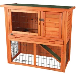 TRIXIE Natura Rabbit Hutch With Sloped Roof