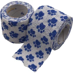 Andover Healthcare PetFlex Paw Print Dog, Cat & Small Animal Bandage