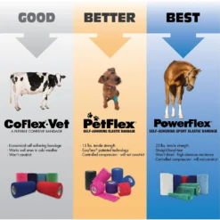 Andover Healthcare PetFlex Dog, Cat & Small Animal Bandage -MiniMates Shop 126139 PT8. AC SS1800 V1509573760