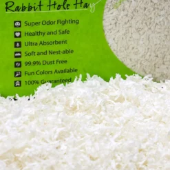 Rabbit Hole Hay Ultra Premium, Food Grade Paper Small Pet Bedding, White 5 Rabbit Hole Hay Ultra Premium, Food Grade Paper Small Pet Bedding, White -MiniMates Shop 138664 PT2. AC SS1800 V1563391321