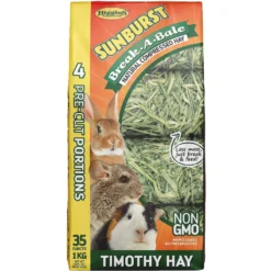 Higgins Sunburst Break-A-Bale Timothy Hay Small Animal Food