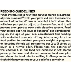 Higgins Sunburst Gourmet Blend Guinea Pig Food -MiniMates Shop 139439 PT8. AC SS1800 V1602729385