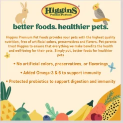 Higgins Sunburst Freeze-Dried Fruit Pineapple Banana Small Animal Treats -MiniMates Shop 139449 PT4. AC SS1800 V1682699427