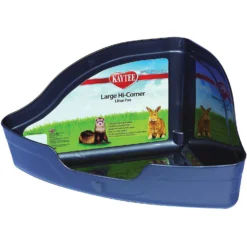 Kaytee Hi-Corner Small Animal Litter Pan