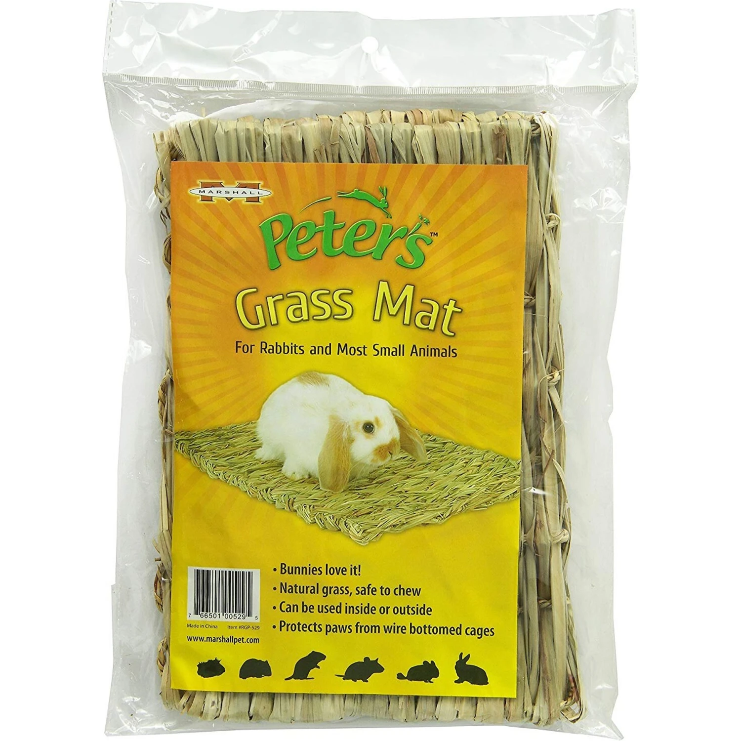 Peter's Woven Grass Small Animal Mat 2 Peter's Woven Grass Small Animal Mat - Image 2
