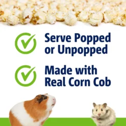 Vitakraft Mini Pops 100% Real Corn Cob Small Pet Treat, 6-oz Bag -MiniMates Shop 155078 PT4. AC SS1800 V1666652322