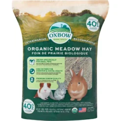Oxbow Organic Meadow Hay Small Animal Food