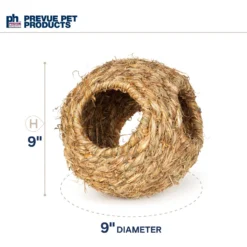 Prevue Pet Products Hideaway Grass Ball Small Animal Hideout 14 Prevue Pet Products Hideaway Grass Ball Small Animal Hideout -MiniMates Shop 156703 PT5. AC SS1800 V1670260078