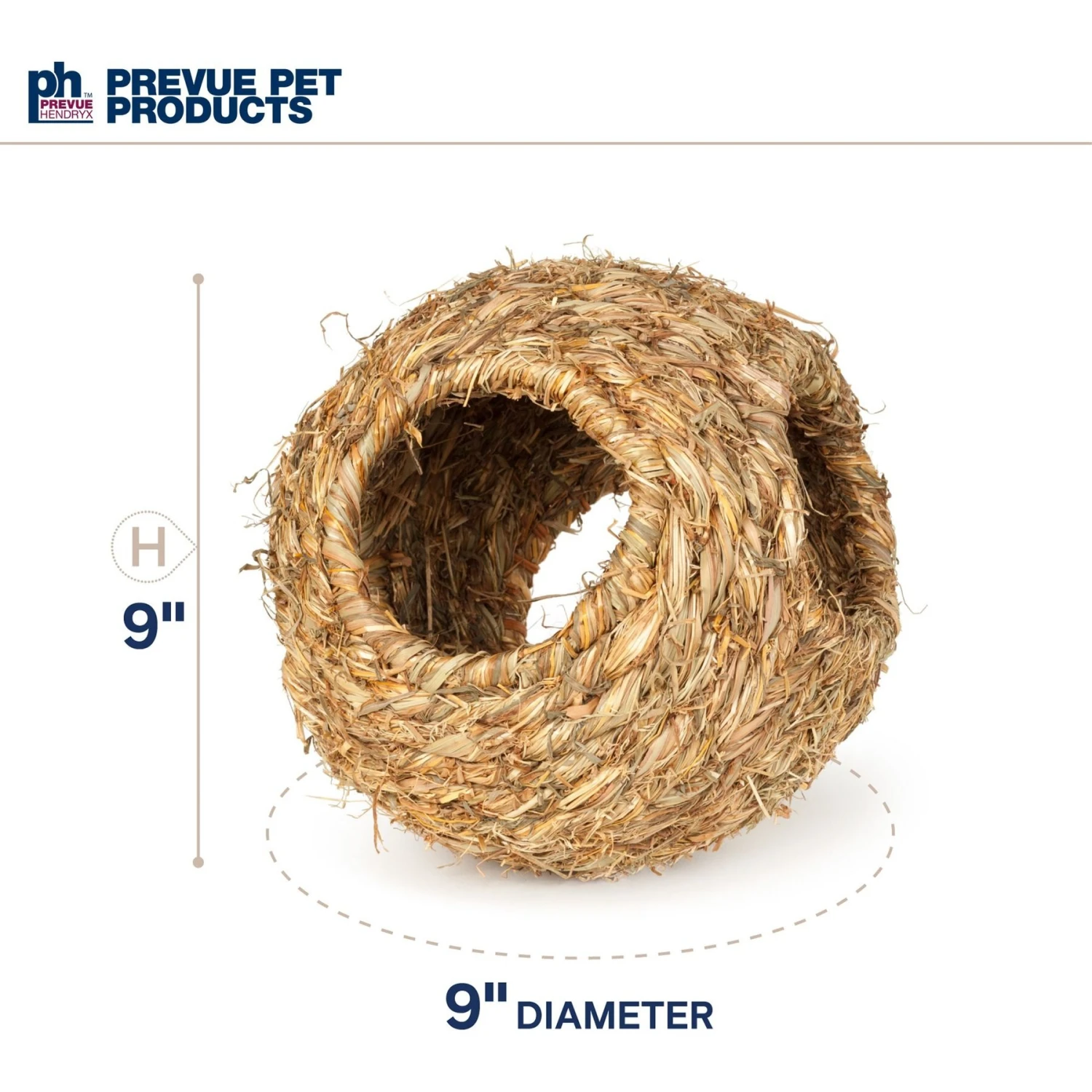 Prevue Pet Products Hideaway Grass Ball Small Animal Hideout 6 Prevue Pet Products Hideaway Grass Ball Small Animal Hideout - Image 6