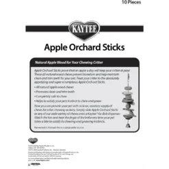 Kaytee Apple Orchard Sticks Small Animal Treats -MiniMates Shop 158224 PT4. AC SS1800 V1688392697