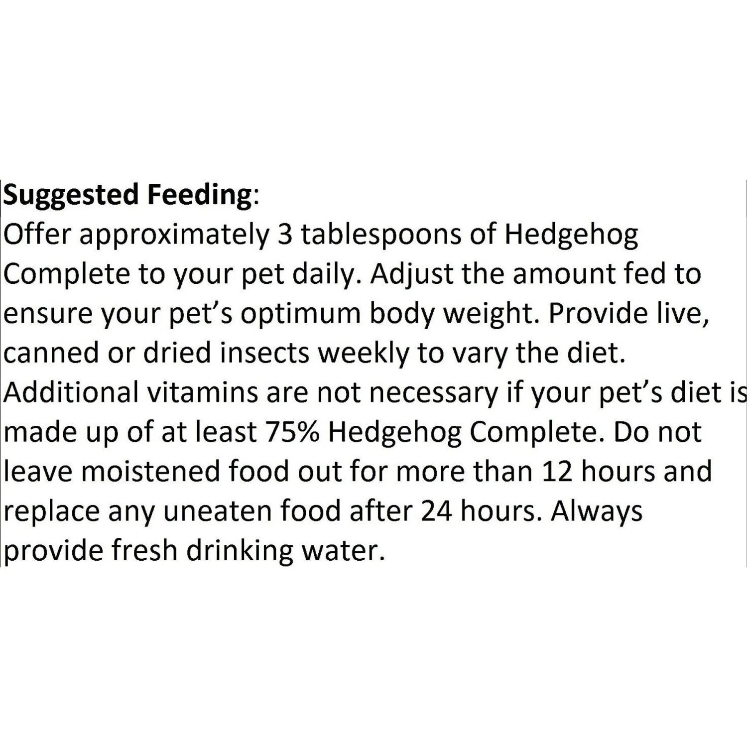 Exotic Nutrition Hedgehog Complete Hedgehog Food 5 Exotic Nutrition Hedgehog Complete Hedgehog Food - Image 5