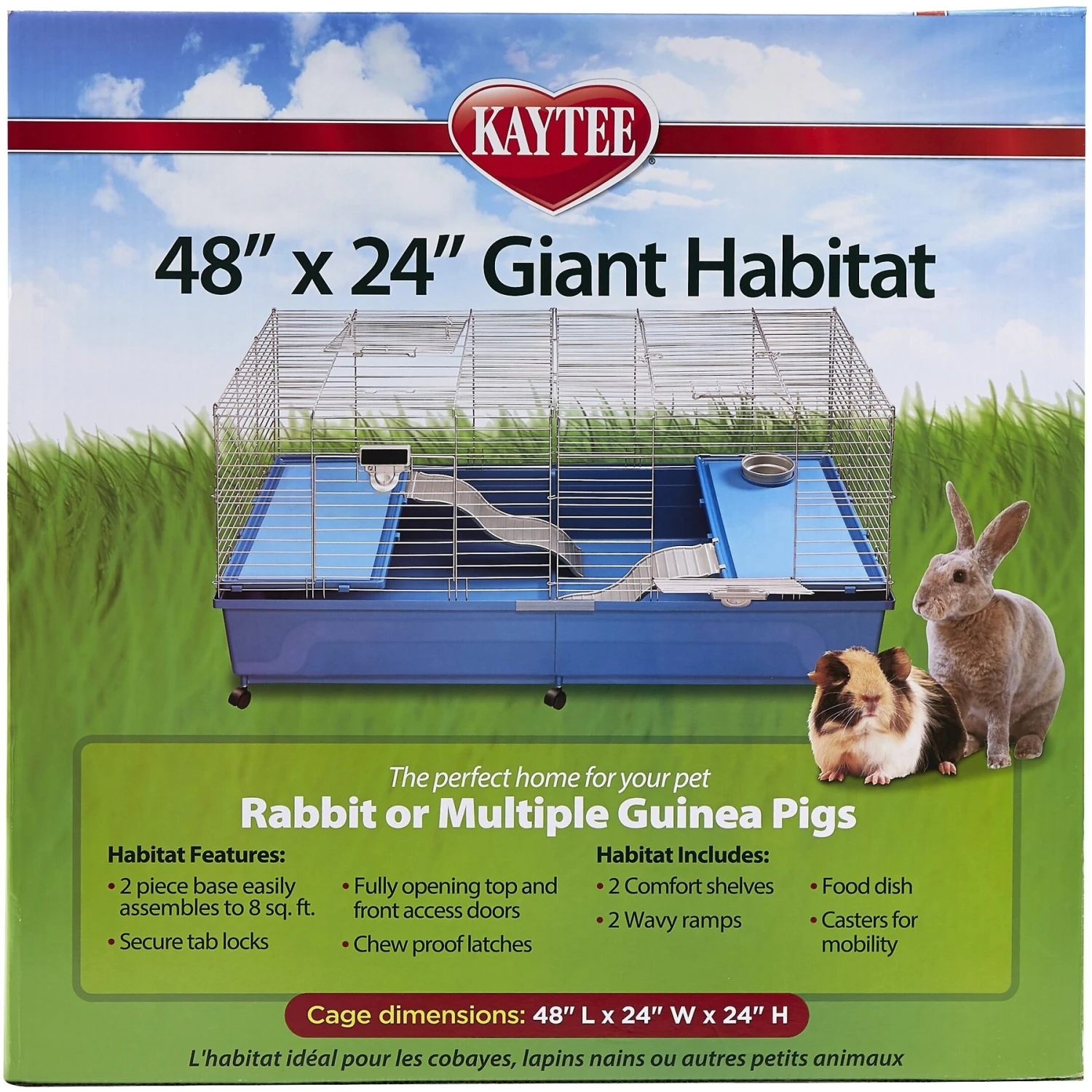 Kaytee My First Home Giant Pet Habitat 2 Kaytee My First Home Giant Pet Habitat - Image 2