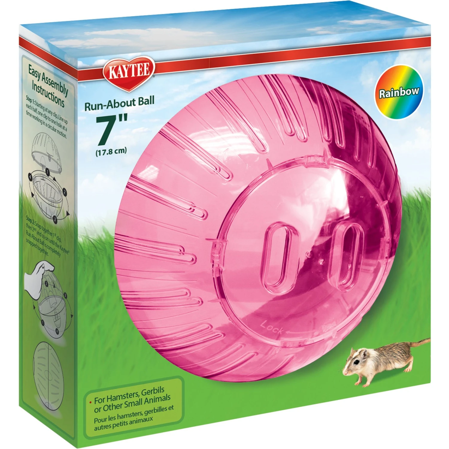 Kaytee Run-About Small Animal Exercise Ball 3 Kaytee Run-About Small Animal Exercise Ball - Image 3