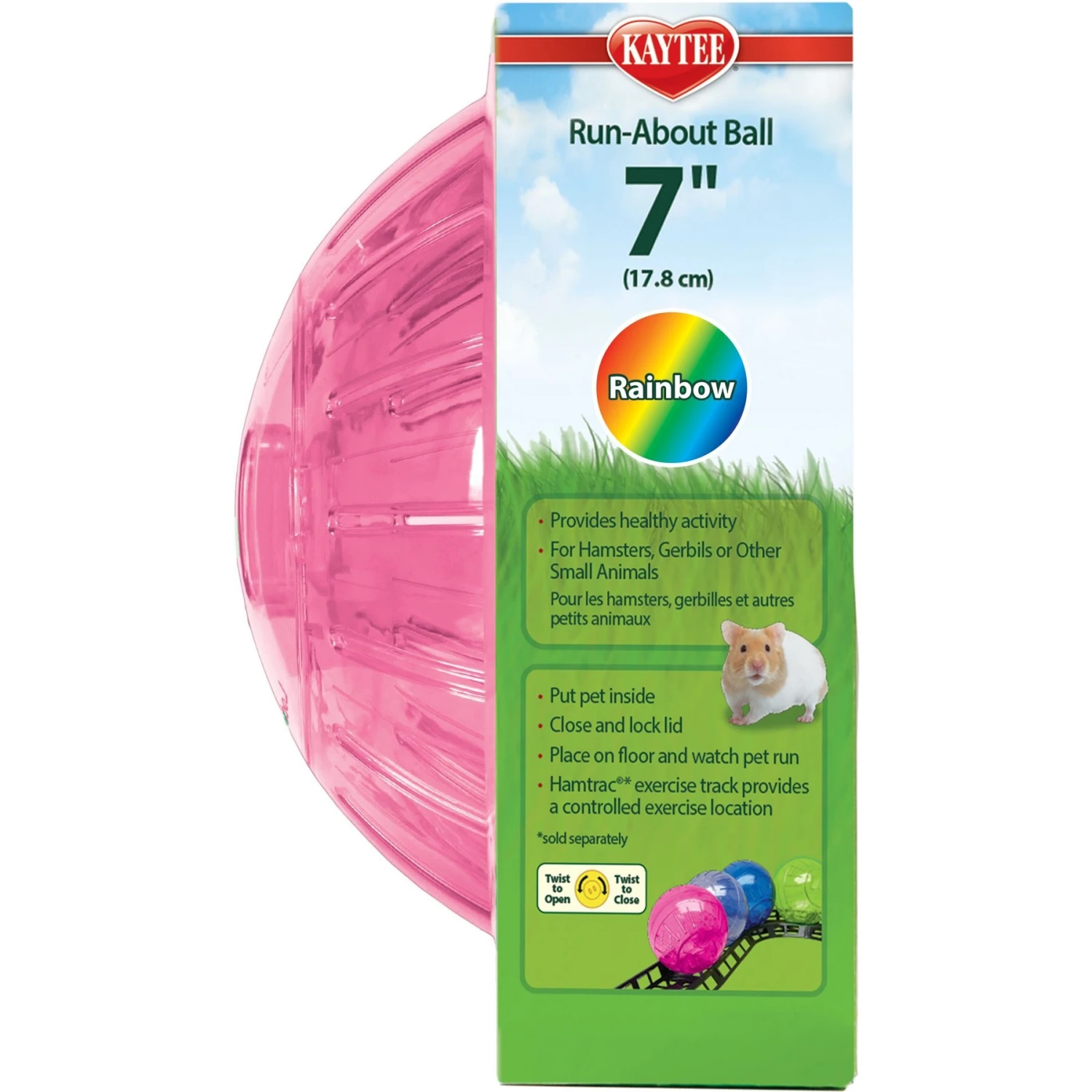 Kaytee Run-About Small Animal Exercise Ball 4 Kaytee Run-About Small Animal Exercise Ball - Image 4