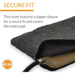 K&H Pet Products Small Animal Heated Pad Deluxe Cover -MiniMates Shop 164064 PT2. AC SS1800 V1692212134
