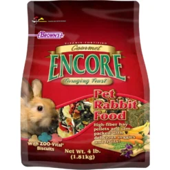 Brown's Encore Gourmet Foraging Feast Pet Rabbit Food