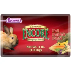 Brown's Encore Gourmet Foraging Feast Pet Rabbit Food 10 Brown's Encore Gourmet Foraging Feast Pet Rabbit Food -MiniMates Shop 165358 PT2. AC SS1800 V1668026992